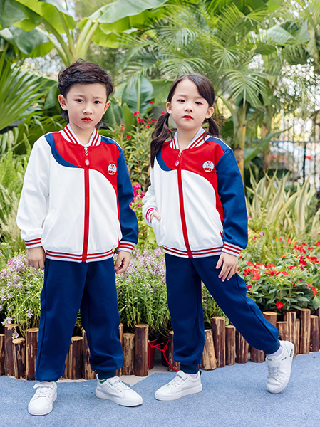 小学生春秋运动风校服