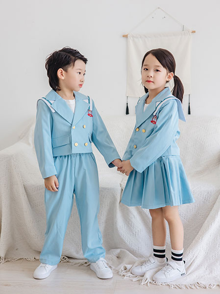 春季学院英伦风园服套装