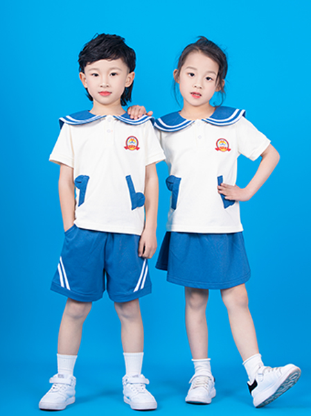 小学生夏季学院风校服